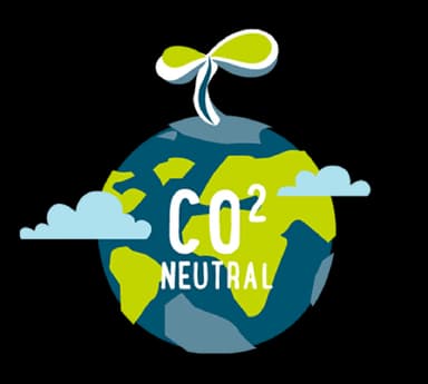 CO2 Neutral World Icon
